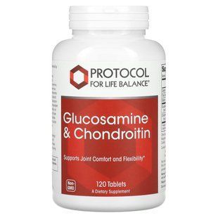 Protocol for Life Balance, Glucosamine & Chondroitin, 120 Tablets купить в Киеве и Украине