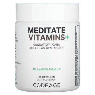 Формула для преодоления ежедневного стресса CodeAge (Meditate) 60 капсул купить в Киеве и Украине