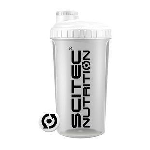 Shaker Scitec Nutrition Scitec Nutrition 700 ml opaque white lid купить в Киеве и Украине