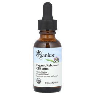 Sky Organics, Organic Rebounce Oil Serum, 1 fl oz (30 ml) купить в Киеве и Украине