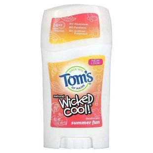 Детский натуральный дезодорант без алюминию Tom's of Maine (Wicked Cool! Natural Deodorant for Kids) 92 г литня розвага купить в Киеве и Украине