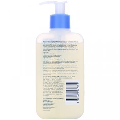 Baby Wash & Shampoo, CeraVe, 237 mg.