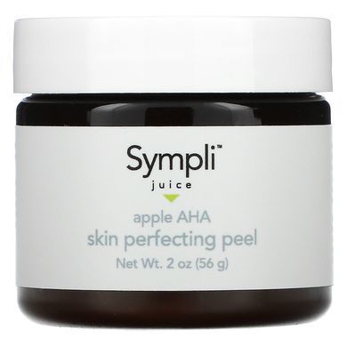 Sympli Beautiful, Juice, пілінг для покращення стану шкіри з яблучним соком та АГК, 56 г (2 унції)