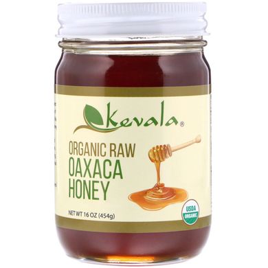 Органічний сирий мед Оахака, Kevala, 16 унцій (454 г)