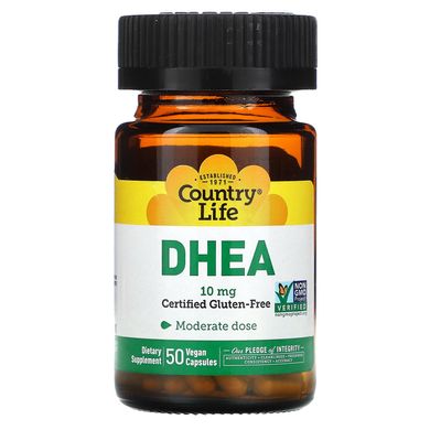 ДГЕА Country Life (DHEA) 10 мг 50 капсул