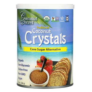 Кокосовые кристаллы Coconut Secret (Coconut Crystals) 340 г купить в Киеве и Украине