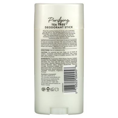 Дезодорант чайное дерево Jason Natural (Deodorant Stick) 71 г купить в Киеве и Украине