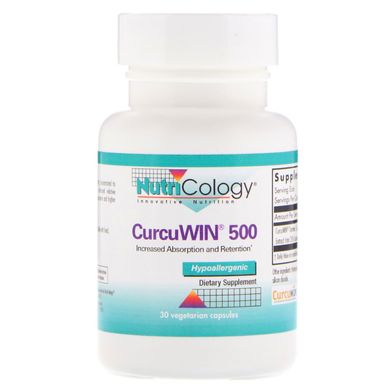 Куркумин Nutricology (CurcuWin 500) 500 мг 30 капсул купить в Киеве и Украине