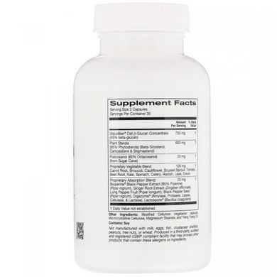 ZOI Research Cholesterol Support Complex (Cholesterol Support) 90 Vegetarian Capsules