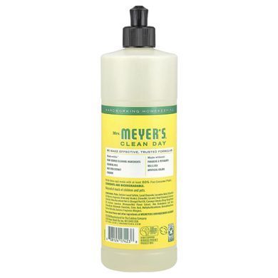 Рідина для миття посуду з ароматом жимолості Mrs. Meyers Clean Day (Liquid Dish Soap) 473 мл