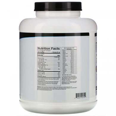 Сироватковий протеїн у вигляді порошку, ваніль, RSP Nutrition, 4,6 фунта (2,09 кг)