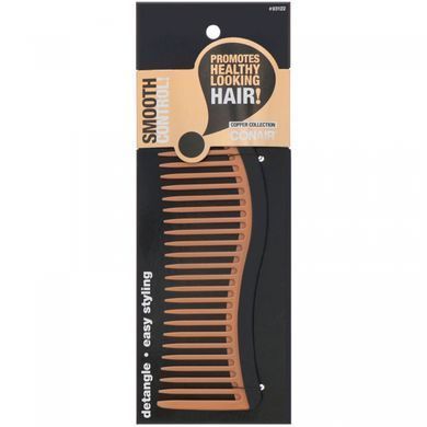 Copper Collection, easy combing comb, Conair, 1 pc.