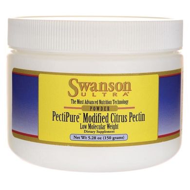 Модифікований цитрусовий пектин PectiPure, PectiPure Modified Citrus Pectin, Swanson, 150 г