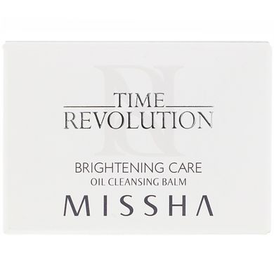 Очищаючий бальзам для олії, Time Revolution, Brightening Care, Oil Cleansing Balm, Missha, 105 г