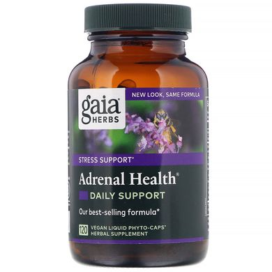 Підтримка наднирників Gaia Herbs 120 капсул