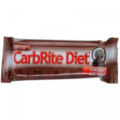Диетические батончики вкус кокоса Universal Nutrition (CarbRite Diet Bars) 12 шт. по 56.7 г купить в Киеве и Украине