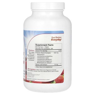 Пробіотик для дітей Zahler (Kidophilus Plus) 180 жувальних таблеток