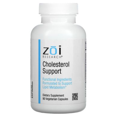 Підтримка холестерину, Cholesterol Support, ZOI Research, 90 вегетаріанських капсул