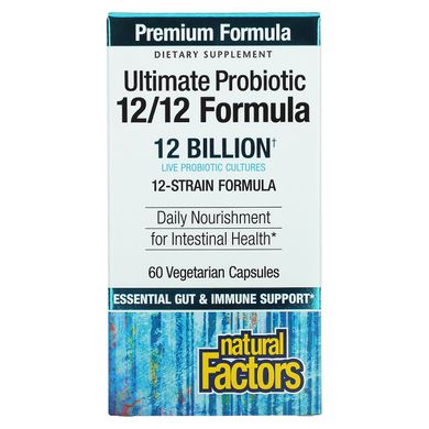 Пробиотики Natural Factors (Ultimate Probiotic) 60 капсул купить в Киеве и Украине