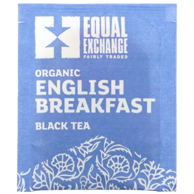 Equal Exchange, Органический английский завтрак, черный чай, 20 чайных пакетиков, 1,41 унции (40 г) купить в Киеве и Украине