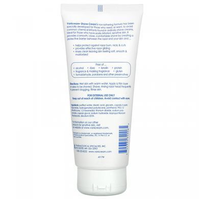 Vanicream, Крем для бритья, для чувствительной кожи, без запаха, 6 унций (170 г) купить в Киеве и Украине