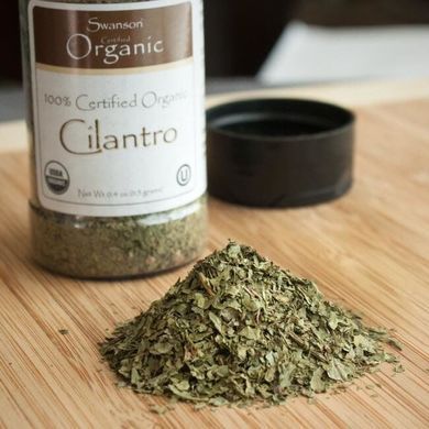 Swanson 100% Certified Organic Cilantro 113 g
