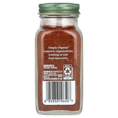 Simply Organic, гостра паприка, 81 г (2,86 унції)