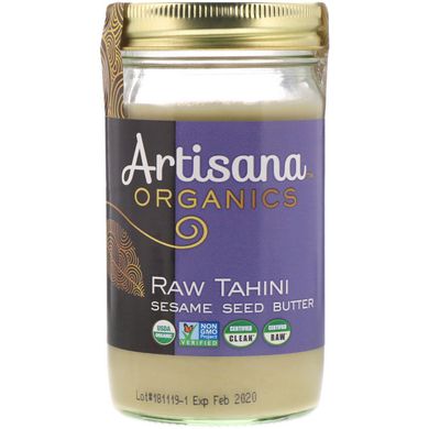 Artisana, Organics, Raw Tahini, Sesame Seed Butter, 14 oz (397 g)