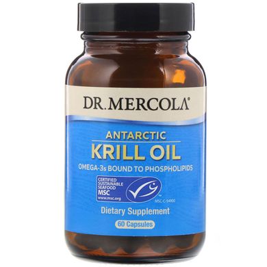 Масло криля арктичного Dr. Mercola (Krill Oil) 500 мг 60 капсул