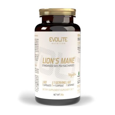 Lion's Mane Evolite Nutrition 60 veg caps