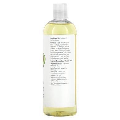 Масло авокадо Now Foods (Avocado Oil) 473 мл купить в Киеве и Украине