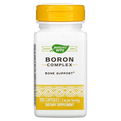 Комплекс бору Nature's Way (Boron Complex) 3 мг 100 капсул