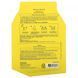 One facial cosmetic mask with banana milk, nourishing, 1 sheet, 21 g.