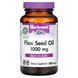 Organic Flax Seed Oil Bluebonnet Nutrition 1000 mg 100 Gelatin Capsules