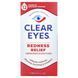 Очні краплі для змащення та зняття почервоніння Clear Eyes (Lubricant Eye Drops) 15 мл фото