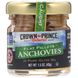Анчоуси, плоске філе, в чистій оливковій олії, Crown Prince Natural, 1,5 унції (43 г) фото