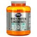 Сироватковий протеїн натуральний без смаку Now Foods (Whey Protein Concentrate) 2,3 кг фото
