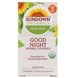 Спокойной ночи, травяной комплекс, Good Night Herbal Complex, Sundown Organics, 30 таблеток фото