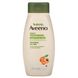 "Природные активные компоненты", увлажняющий гель для душа с йогуртом для ежедневного использования, абрикосово-медовый, Aveeno, 18 жидких унций (532 мл) фото