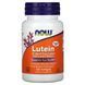 Лютеин Now Foods (Lutein) 10 мг 120 гелевых капсул фото