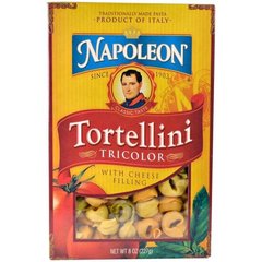 Тортеллини, "Триколор" с сыром, Napoleon Co., 8 унций купить в Киеве и Украине
