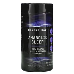 GNC, Beyond Raw, Anabolic Sleep, засіб з високою біологічною активністю для покращення якості сну, 60 таблеток