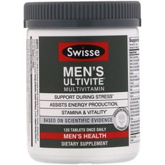Чоловічий мультивітамін Ultivite, Men's Ultivite Multivitamin, Swisse, 120 таблеток