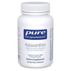 Астаксантин Pure Encapsulations (Astaxanthin) 120 капсул