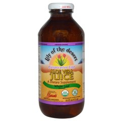 Органический сок Алоэ Вера из цельных листьев Lily of the Desert (Organic Aloe Vera Juice Whole Leaf) 473 мл купить в Киеве и Украине