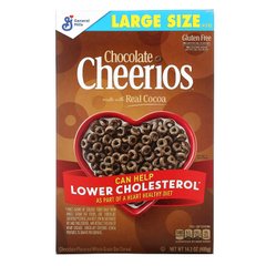 General Mills, Шоколадные хлопья Cheerios, 14,3 унции (405 г) купить в Киеве и Украине