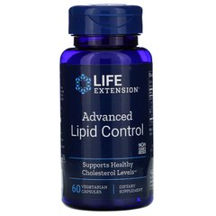 Уровень липидов: усовершенствованная формула Life Extension (Lipid Control) 60 капсул купить в Киеве и Украине