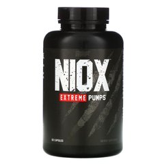 Симулятор для м'язів, Niox, Extreme Pumps, Nutrex Research, 120 капсул