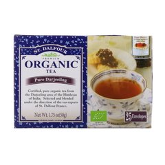 Чай Дарджилинг, Darjeeling Tea, St. Dalfour, органический, 25 пакетов, 50 г купить в Киеве и Украине