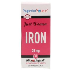 Железо для женщин Superior Source (Iron) 25 мг 90 микро таблеток купить в Киеве и Украине